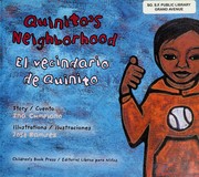 Cover of: Quinito's neighborhood: El vecindario de Quinito / cuento, Ina Cumpiano ; illustraciones José Ramírez