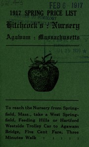 Cover of: 1917 spring price list