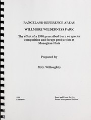 Rangeland, rare plant and weed monitoring in Willmore Wilderness Park by Cameron Lane