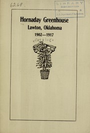 Hornaday Greenhouse, Lawton, Oklahoma [catalog] by Hornaday Greenhouse