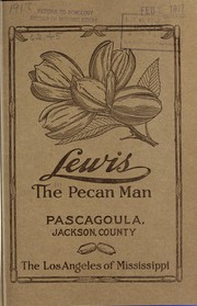 Cover of: Lewis the Pecan Man [catalog] by Lewis the Pecan Man