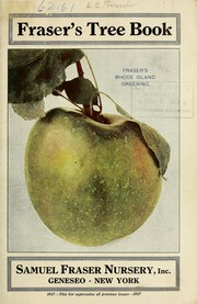 Cover of: Fraser's tree book
