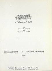 Cover of: Pacific coast subtidal marine invertebrates by Daniel Gotshall