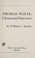 Cover of: Thomas Wolfe: Ulysses and Narcissus