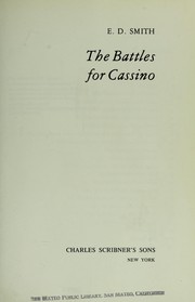 Cover of: The battles for Cassino