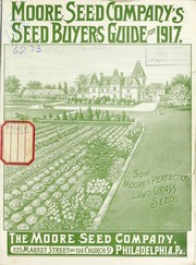 Cover of: Moore Seed Company's seed buyers guide for 1917