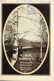 Cover of: Mt. Hope Nurseries [catalog]