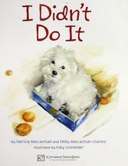 Cover of: I didn't do it