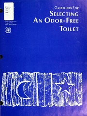 Cover of: Guidelines for the selecting an odor-free toilet | Briar Cook