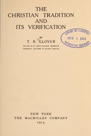 Cover of: The Christian tradition and its verification