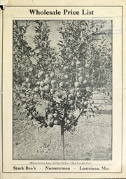 Cover of: Wholesale price list by Stark Bro's Nurseries & Orchards Co