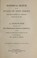 Cover of: Historical sketch of the Synod of New Jersey, for the quarter of a century, from 1861 to 1886