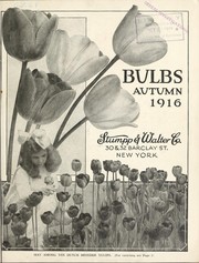 Cover of: Bulbs by Stumpp & Walter Co. (New York, N.Y.)