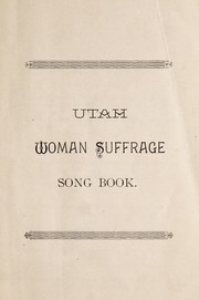 Cover of: Utah woman suffrage song book by Woman's exponent