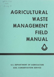 Cover of: Agricultural waste management field manual by United States. Soil Conservation Service.
