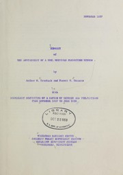 Summary of the development of a soil moisture prediction method. With supplement consisting of a review of reports and publications from November 1957 to June 1959 by United States. Forest Service. Vicksburg Research Center, Vicksburg, Miss