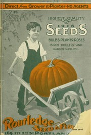 Cover of: Direct from grower to planter-no agents by Routledge Seed & Floral Co