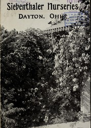 Cover of: Siebenthaler Nurseries [catalog]