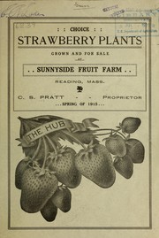 Cover of: Choice strawberry plants: spring of 1915