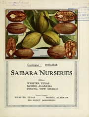 Catalogue by Saibara Nurseries