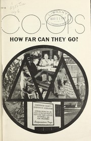 Cover of: Co-ops: how far can they go?