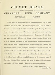 Cover of: Velvet beans by Girardeau Seed Company