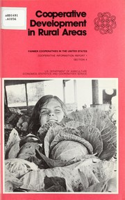 Cover of: Cooperative development in rural areas