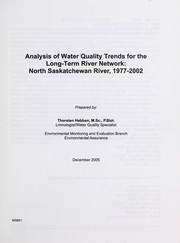 Analysis of water quality trends for the long-term river network by Thorsten Hebben