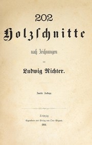 Cover of: 202 Holzschnitte nach Zeichnungen