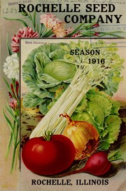 Season 1916 [catalog] by Rochelle Seed Company