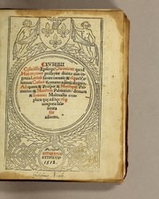 Cover of: Eusebii C[a]esarie[n]sis episcopi chronicon