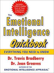 Cover of: Emotional Intelligence Quickbook by Travis Bradberry, Jean Greaves