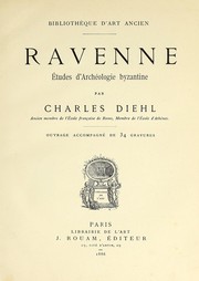 Cover of: Ravenne by Charles Diehl