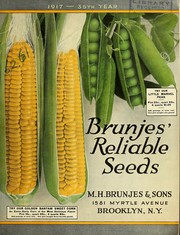 Cover of: Brunjes' reliable seeds: 35th year