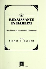 Cover of: A renaissance in Harlem : lost voices of an American community by 