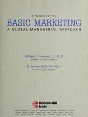 Cover of: Basic marketing by William D. Perreault