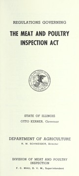 Cover of: Illinois meat and poultry inspection act with regulations