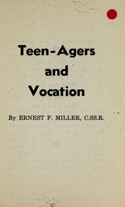 Cover of: Teen-agers and vocation