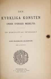 Cover of: Den kyrkliga konsten under Sveriges medeltid