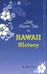 Cover of: Little Known Tales in Hawaii History