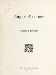 Cover of: Moderne illustratoren, von Hermann Esswein ... by Hermann Esswein