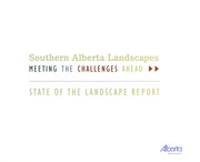 Cover of: Southern Alberta landscapes meeting the challenges ahead: state of the landscape report