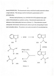 Some applications of benzotriazole as a synthetic auxiliary by Malgorzata Drewniak-Deyrup