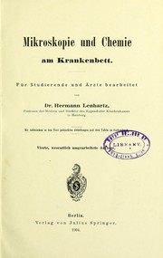 Cover of: Mikroskopie und Chemie am Krankenbett : f©ơr Studierende und ©rzte bearbeitet