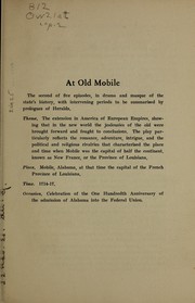 Cover of: At old Mobile