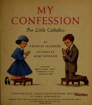 Cover of: My confession: for little Catholics