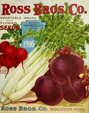 Cover of: Vegetable, grass and flower seeds