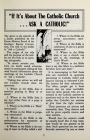 Cover of: Let us judge Catholics by the Bible