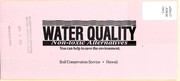 Cover of: Water quality: non-toxic alternatives : you can help to save the environment