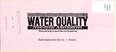 Cover of: Water quality